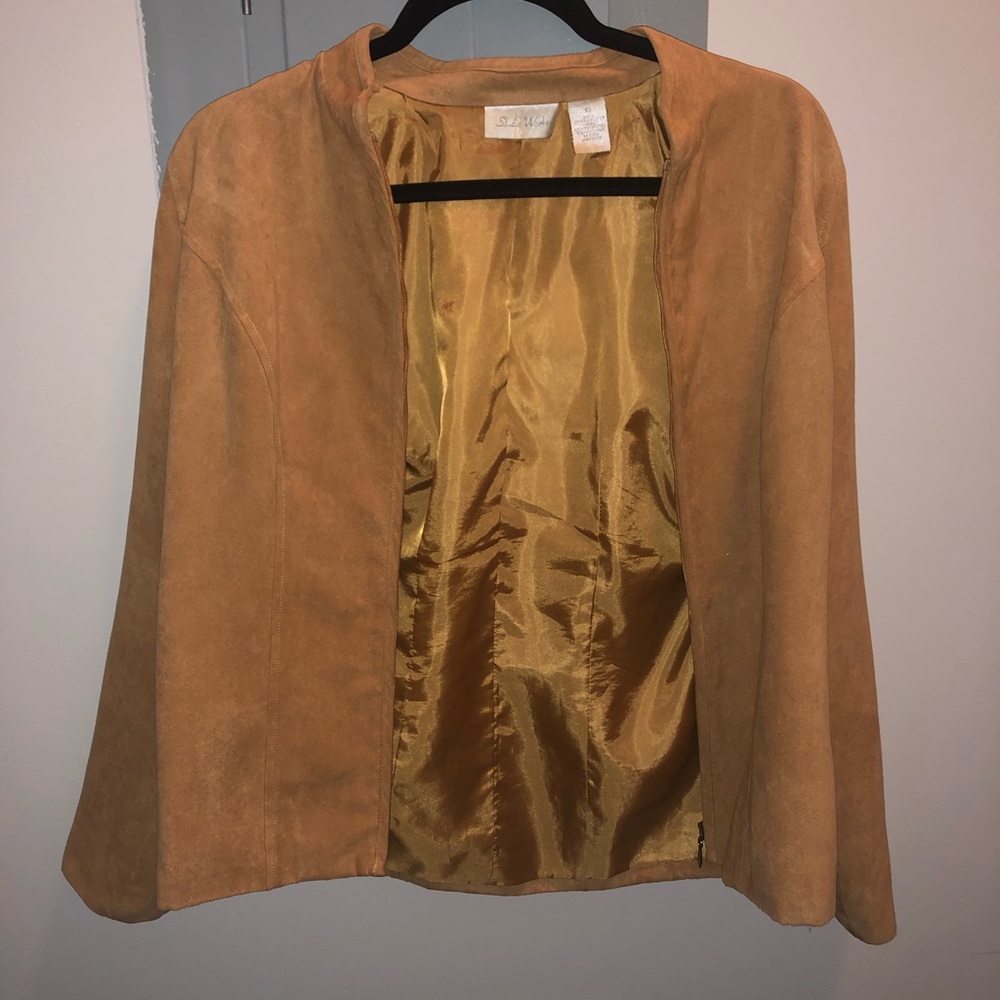 Tan Suede Jacket